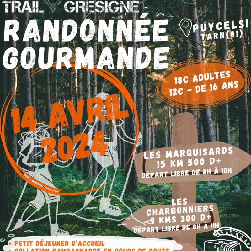 Rando Gourmande Les Charbonniers 9 km